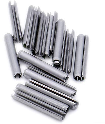 D2.5 (2.5mm x 10mm) Slotted Spring Pin (Heavy) - Stainless Steel (A1) (Pack of 20)