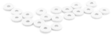 Pcak Of 20 Piece Trumpet Valves Felt Washers Cushion Replace Trumpet Top Cap Felt Pads Trumpet Replacement Accessory Set