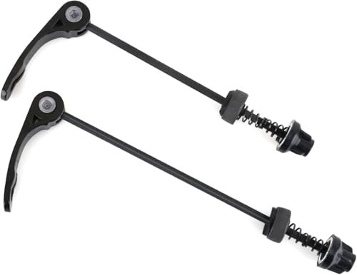 CTDMJ Bicicleta de liberación rápida, 2 unidades, liberación rápida delantera y trasera, liberación rápida, juego de ejes para bicicleta de carretera y bicicleta de montaña