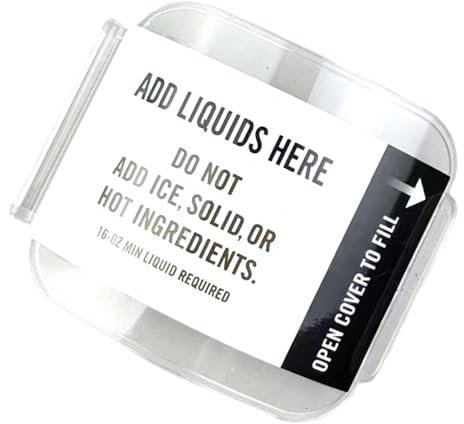 Uqezagpa Buse de rechange haute performance pour smoothie - Accessoire de mélange de glace - Convient pour la réparation - Buse de broyeur à glace pour mixeur