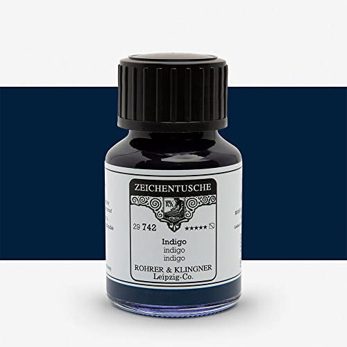 Rohrer & Klingner Zeichentusche Indigo 50 ml
