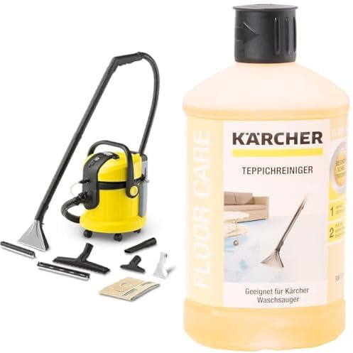 Kärcher Lava-aspirador SE 4002 (1.081-140.0) + Kärcher Limpiador para alfombras RM 519 (6.295-771.0)