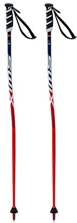 Swix WC Pro Junior SG Aluminum Super-G Ski Pole for Youth Racers, 100 cm