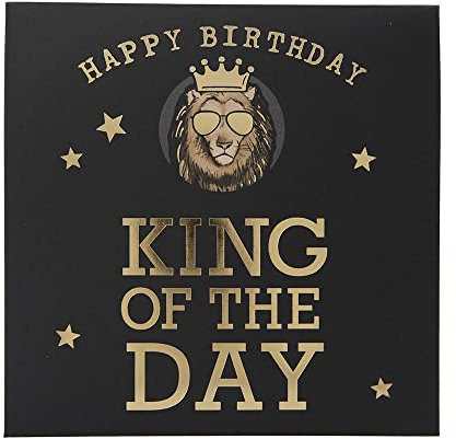 Depesche 0011694-032 Pop-up Glückwunschkarte zum Geburtstag, Klappkarte mit Musik, Lichtelementen und einem originellen Spruch, Geburtstagskarte inkl. Umschlag, Format 15,5 x 15,5 cm