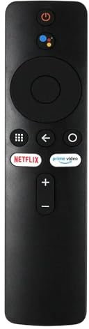 Genérico Télécommande vocale Bluetooth XMRM-00A pour Mi Box 4K, Xiaomi Smart TV 4X, Android avec Google Assistant