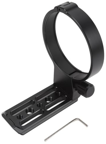 Collier D'objectif pour Objectif Z 180-600 Mm F/5.6-6.3 VR, Support D'objectif, Anneau de Montage sur Trépied, Plaque à Dégagement Rapide Intégrée pour Z 180-600 Mm