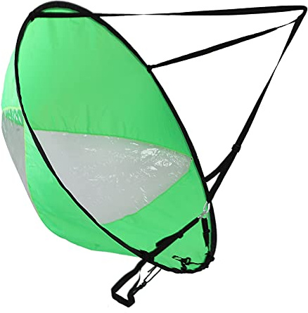 Brrnoo Voile de Kayak Kayak Navigation #12 en Polyester léger, Design Compact pour Sports Nautiques, idéale pour Navigation en Eau Calme ou Vent léger, Facile à Installer et Ranger