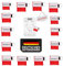 Heldbach® 15 Beatmungsmaske Erste Hilfe Hygienisches Beatmungstuch mit Schlüsselanhänger für Mund-zu-Mund-Beatmung Kompakt & ideal für Notfälle, HLW, unterwegs beatmungstuch, beatmungsmaske