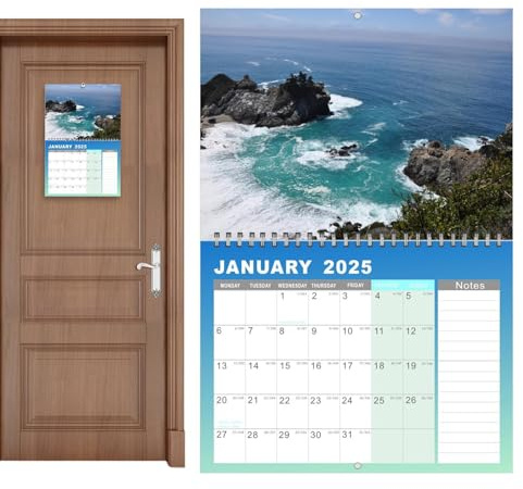 Calendario da parete 2025-2026, 18, planner familiare per pianificazione in aula per la pianificazione di eventi domestici