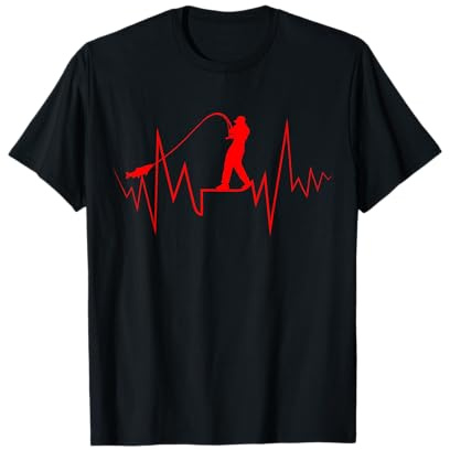 Divertido Diseño para Pescar Ideal para Pescadores Camiseta