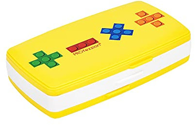 PROfezzion 72 Slots Switch Game Card Case Storage Carrying Holder for Nintendo Switch Game Cartridges (24 NS Cards + 48 Micro SD Cards) -Yellow