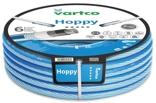 Vartco - Tubo flessibile per acqua potabile a 6 strati, anti-torsione, ideale per l’irrigazione da giardino, flessibile, resistente ai raggi UV, 36 bar (3/4” - 30 m)
