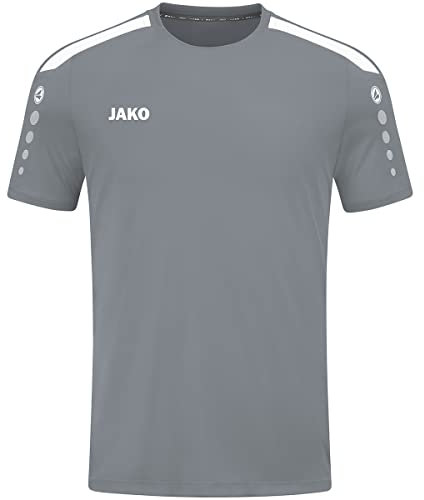 JAKO Herren Trikot Power (Kurzarm), Steingrau, M