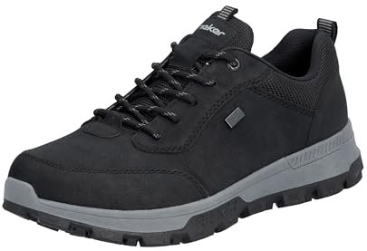 Rieker Herr 35503 trekking halvskor, svart, 44 EU
