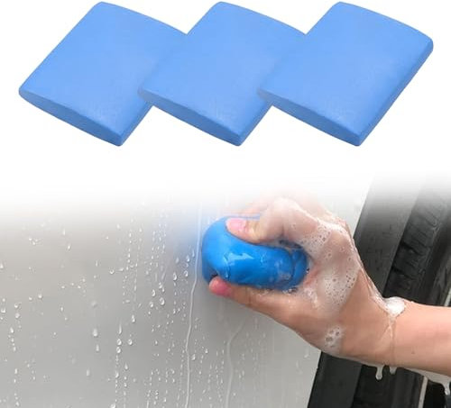 Reinigungsknete Auto Car,3 Stück Auto Reinigungsmasse, Lackreinigungsknete zur Lackpflege, 300g Auto Car Clay Bar Magic Clay Bar,Polierknete Auto für Autoreinigung Felgenreinigung