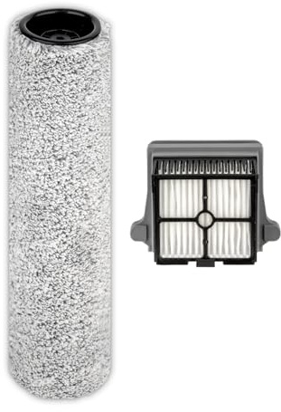 【Version 2, Detachable】(2 Pack) S7 Pro Brush Rollers and HEPA Filters Compatible With Tineco Floor One S7 Pro, Floor One S6 Wet Dry Vacuum Cleaner (Excluding Handle)