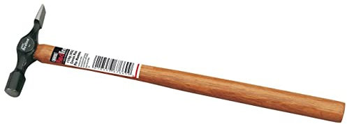 Draper Redline 67669 - Martillo de punta de cruz | Herramienta de mano de 4 onzas | Eje de madera dura | Martillo de bola resistente | 110 g | 67669