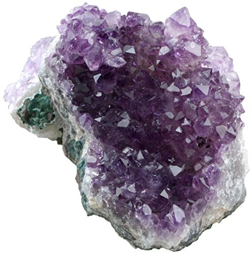 Shanxing Amethyste Pierre Naturelle,Mineraux et Cristaux Géode Druse Pierres Collection Cristal Guérison Reiki Décoration