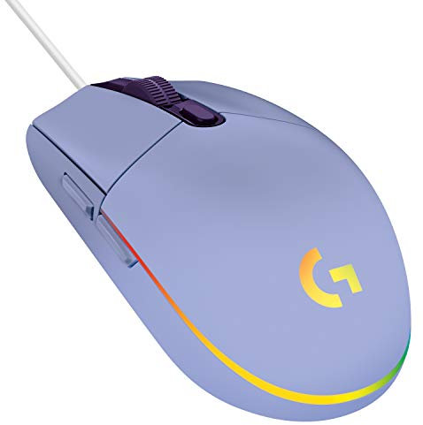 Logitech G203 Wired Gaming Mouse - Lilac