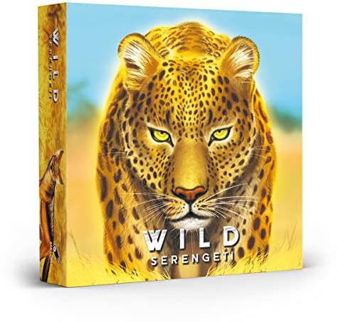Wild: Serengeti I Bestes neues Brettspiel I Brettspiel für Erwachsene, Jugendliche und Familie.