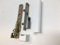 SI Aubi Siegenia EW001 EW 001 Ecklager Scharnier Reparatursatz Holz Kunststoff Weiss 1 set mit Kappen lang