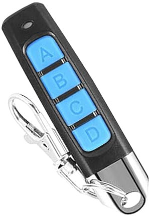 Biniveil Control Remoto para Abrir Puertas de Garaje,Control Remoto para Abrir Puertas de Garaje,Abrepuertas Duplicador MHz | Accesorio más cercano para abridor de Puerta de Entrada, abridor de