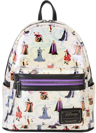 Loungefly Disney Villains Iridescent Mini Backpack