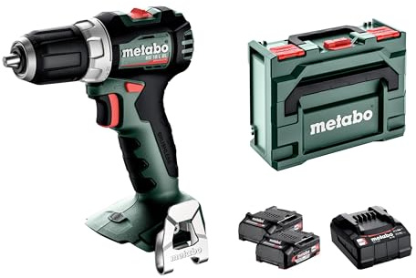 metabo BS 18 L BL 613155500 sladdlös borrskruvdragare 18 V 2 Ah Li-Ion inkl. 2. Batteri, borstlös, inkl. fodral, inklusive laddare