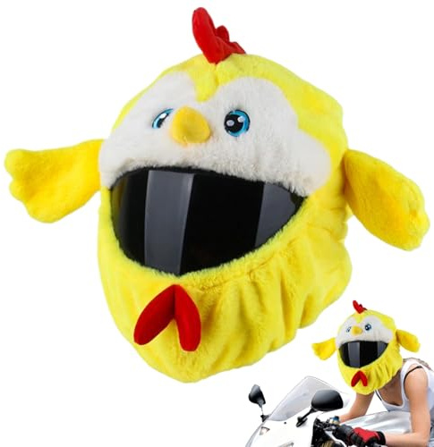 Byuexhp Decorative funny helmet | cute protective helmet cover for bikers, accessories for teenagers, family, friends, colleagues, wife, husband, son, daughter