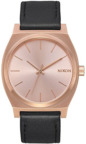 Nixon Herren-Armbanduhr Time Teller Analog Quarz Leder A045-1932-00