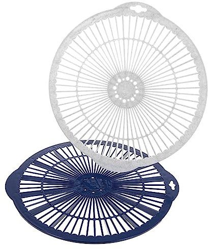 SIDCO Tortenteiler 2 x Kuchengitter Kunststoff Tortengitter Kuchenteiler Abkühlgitter