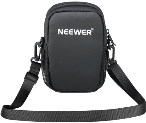 NEEWER Borsa a Tracolla per Fotocamera, Camera Case da Viaggio Impermeabile Leggera Compatta per Fotografi, Compatibile con DJI Osmo Pocket 4 e 3 iPhone DSLR Mirrorless Accessori Fotografici, PB13