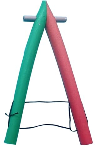 Spaghetti galleggianti in schiuma, schiuma di pasta per piscina sottile, tubo di schiuma a-frame, accessori galleggianti, attrezzature per l'allenamento, giocattolo ausiliario per bambini e adulti