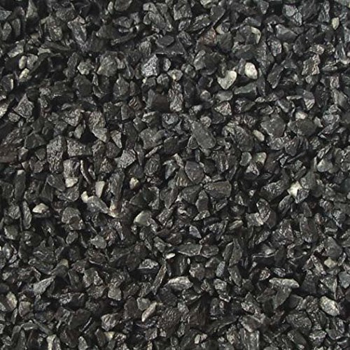GHIAIA GHIAIETTO DECORATIVO NERO 5KG GRANULI 4-6 MM ACQUARIO DOLCE