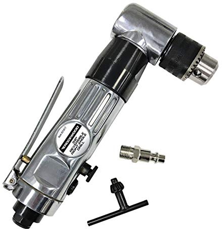 Rockwood 3/8 Inch High Torque Air Motor Reversible Drill Pneumatic 1500 Rpm