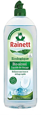 RAINETT - Liquide De Rinçage Lave Vaisselle Éco À L'Alcool Bio Brillant 780Ml - ( Lot De 3 )