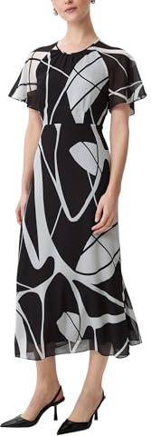 Comma Maxi-Kleid aus Chiffon