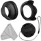 55mm Gegenlichtblende Set für Nikon D3400 D3500 D5500 D5600 D7500 AF-P DX NIKKOR 18-55mm f/3.5-5.6G VR
