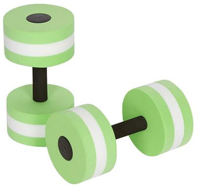 Aquagym 2 Pack Water Aerobic Dumbbells Foam Dumbbells for Water Exercises Water Sports Accessories