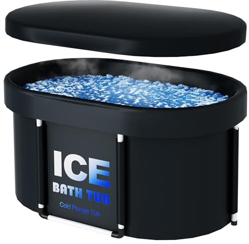 Baignoire à glace professionnelle pour adultes, Baignoire de récupération de thérapie au froid pour athlètes, Pour la maison, gym, 450 L et 105 cm long