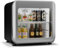Klarstein Audrey Evo Réfrigérateur à boissons - 46 L Vitrine réfrigérée à boissons, Porte à double vitrage, Éclairage LED, Température 0-10°C, Design rétro, Classe Énergétique C