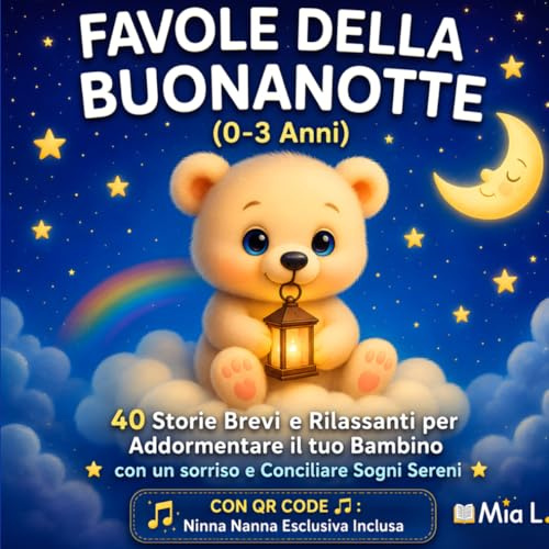 Favole della Buonanotte (0-3 Anni): 40 storie dolci e rilassanti per addormentare i bambini con dolcezza e sorrisi - Fiabe per neonati e piccoli da leggere prima di dormire: 1