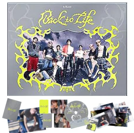 &Team Back to Life 1st KR Mini album [BREATHE Ver.] Fotolibro + CD + 2 foto + cartolina + set adesivi