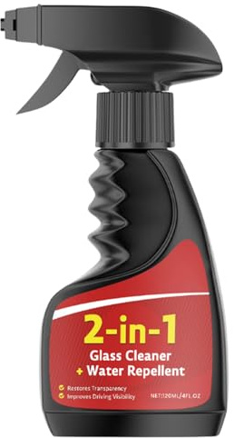 Yjkedfh Pulitore Vetri Auto | 120ml Antiappannante per Detailing Auto | Spray Pulizia Parabrezza Veicoli - Per Manutenzione Veicoli Camper Casa Interno Esterno