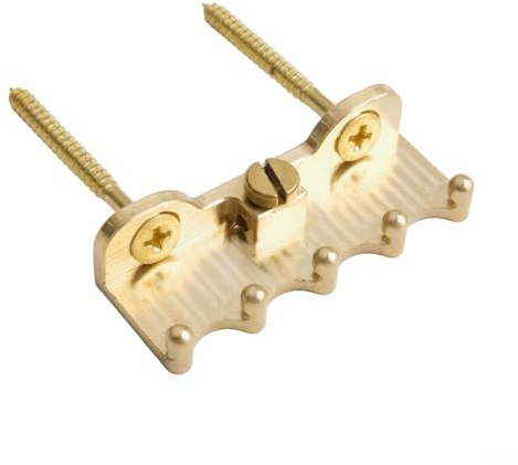 Pinza de trémolo de guitarra eléctrica de latón diseñada para sistemas de trémolo Fender para estabilizar la tensión del resorte y mejorar el tono