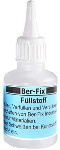 Ber-Fix Füllstoff-Granulat für Schweißnahtkleber Weiß für DIY 60g