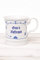 CUP+MUG Becher indisch blau Oma