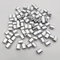 Aluminum Crimping Loop Sleeve Clips,100 PCS Silver Fence Clips with Double Ferrules Wire Crimps Wire Mesh Clips for Cable Rope Wire Rope Projects 1.5MM