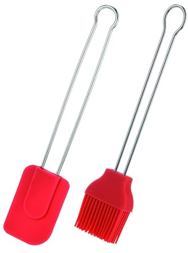 Westmark 8 Stycken, Tårtgarneringsset Garnering Och Munkspruta Med 5 Munstycken Skrapa Och Tårtgarnering, Plast/Rostfritt Stål Transparent/Vit, 311622E6