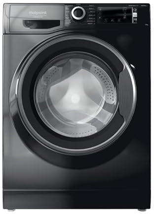 Hotpoint Ariston Lavatrice a libera installazione a carica frontale Hotpoint Ariston: 10,0 kg, NBT 108 BLACK IT